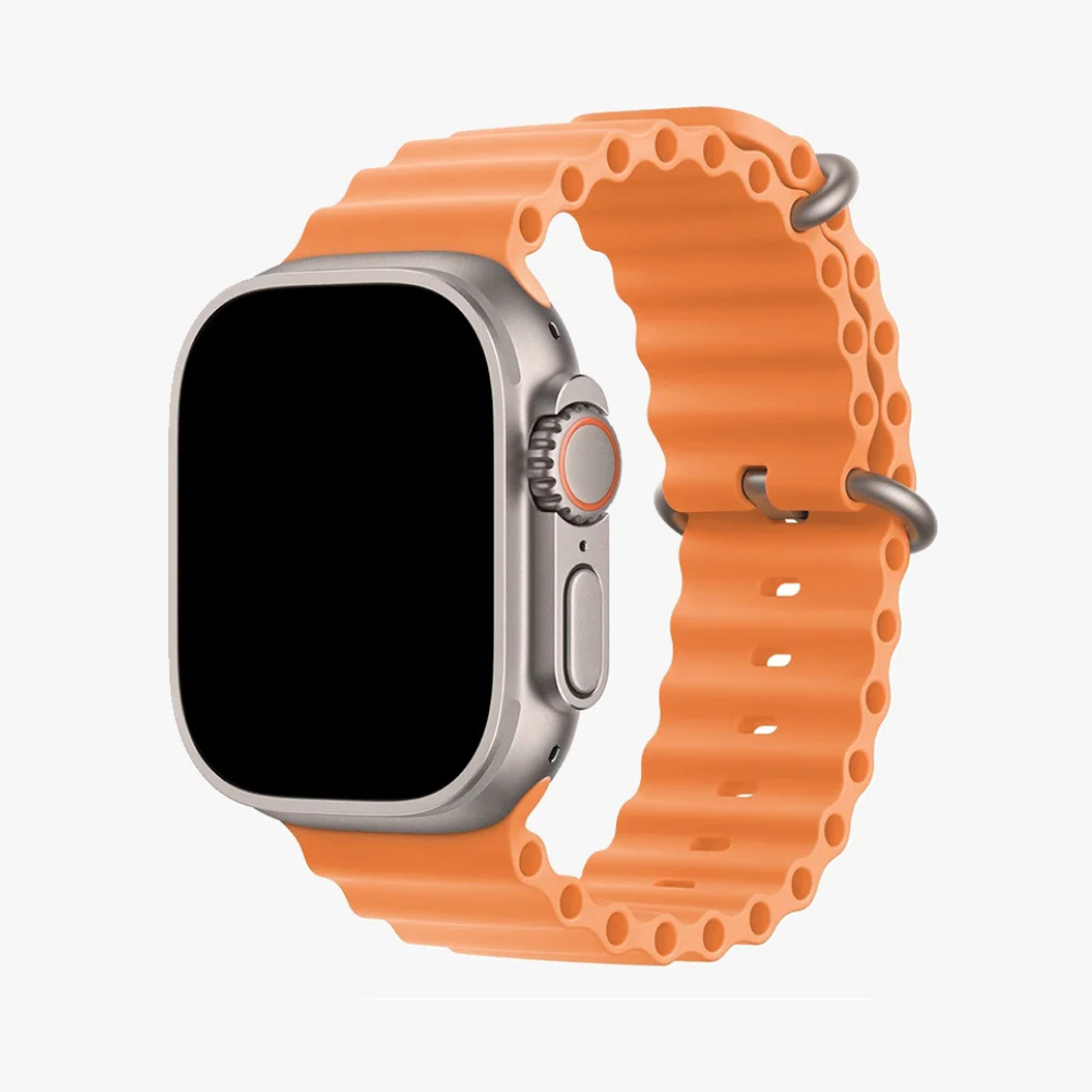 Apple Ocean Band - New Edition - orange apple 44mm strap, apple 45 mm strap, apple 45mm strap, apple 49mm strap, apple ocean band 44mm strap, apple ocean band 45mm strap, apple ocean band 46mm strap, apple ocean band 49mm strap, apple ocean band black strap, apple ocean band strap, apple ocean band strap black, apple ocean band strap elderberry, apple ocean band strap ice blue, apple ocean band strap purple, apple watch blue strap, apple watch elderberry strap, apple watch lite blue strap, apple watch pink strap, apple watch purple strap, watch strap, watch strap apple